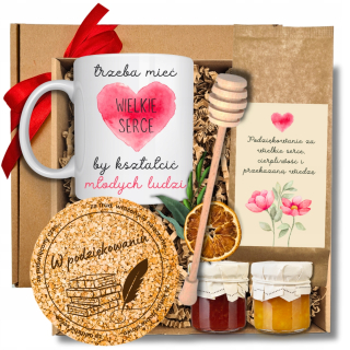 DYŻY BOX SET, ďakovný darček pre pani učiteľku na záver roka